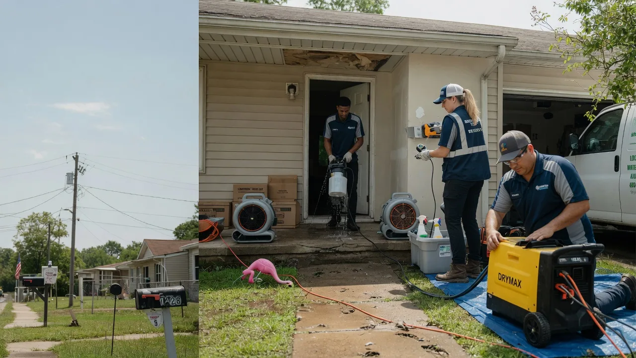 Storm Damage Water Removal in Hilliard, OH near me